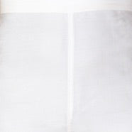 Tara White Tussar Cotton Straight Pant
