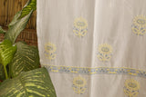 Bageecha Chikankari Window Curtain