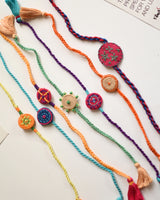 Handmade Thread & Fabric Rakhi