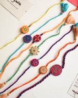 Handmade Thread & Fabric Rakhi