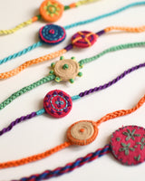 Handmade Thread & Fabric Rakhi