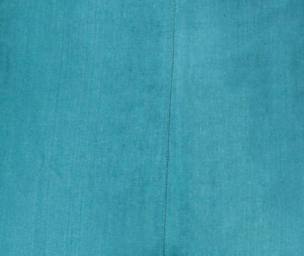 Tara Teal Tussar Cotton Straight Pant