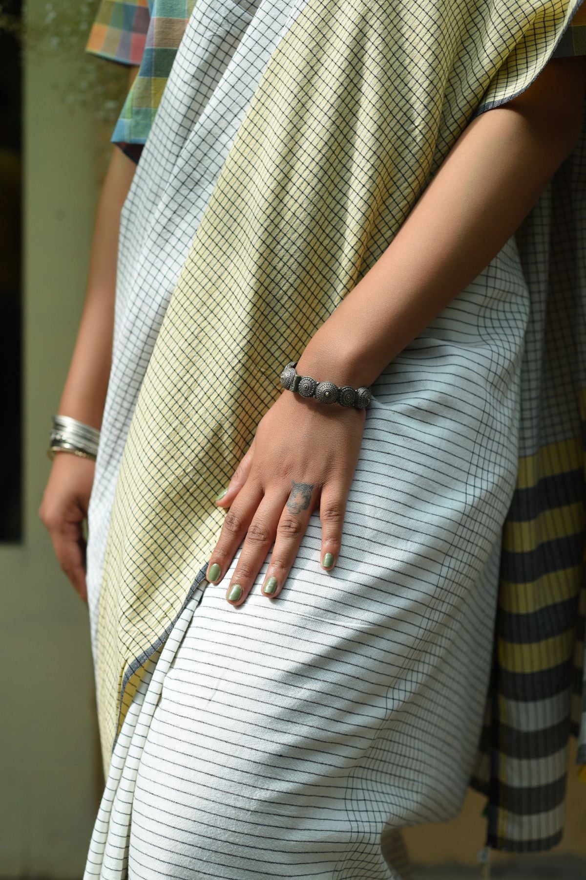 Mellow Yellow Rekha saree