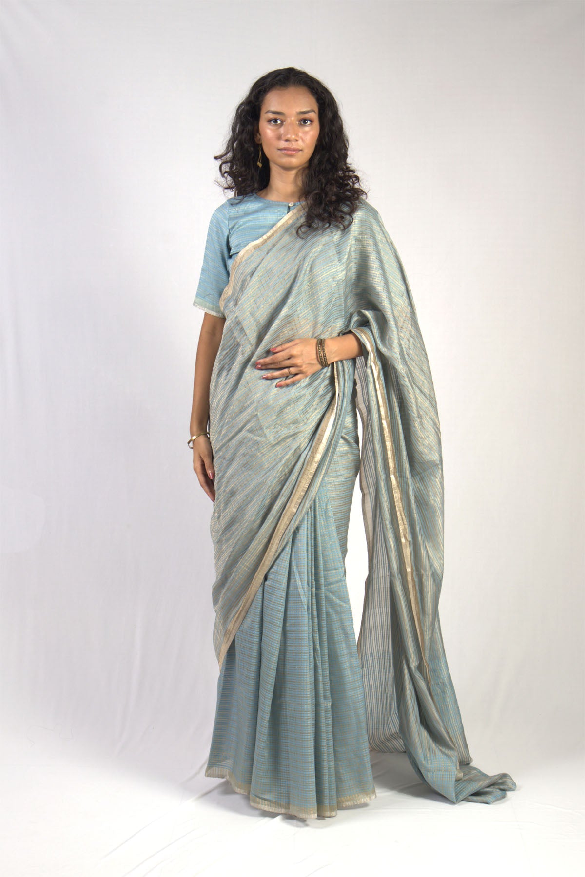 Revelry Contemporary Garbhreshmi Saree