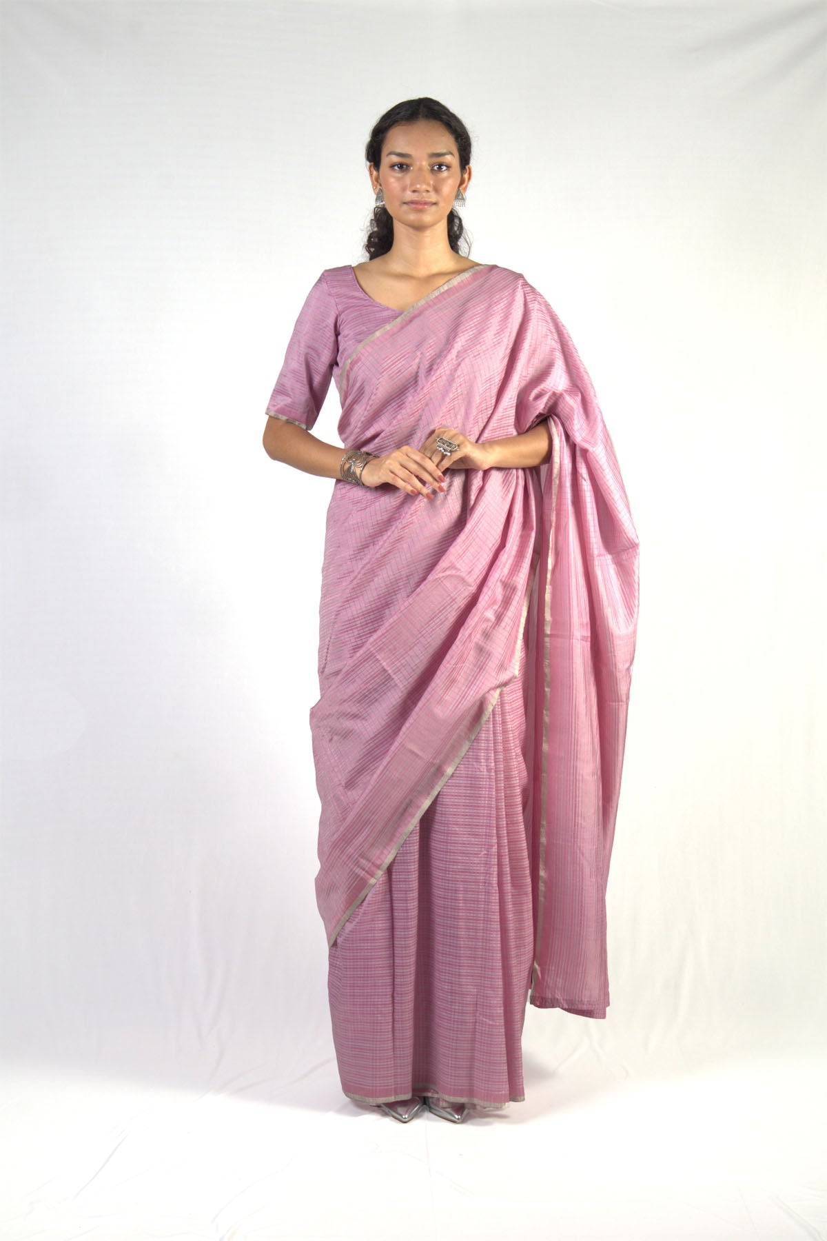 Contemporary Garbhreshmi Saree