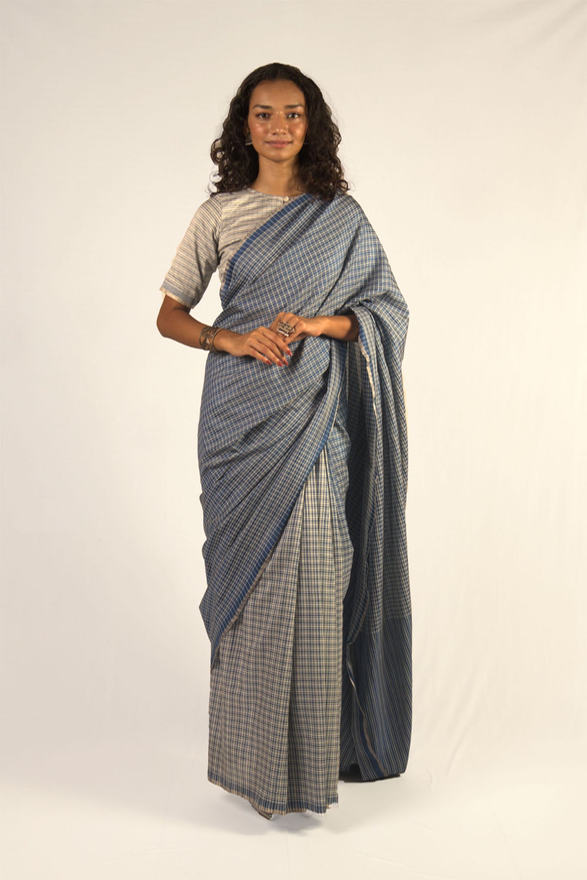 Revelry Contemporary Garbhreshmi Saree