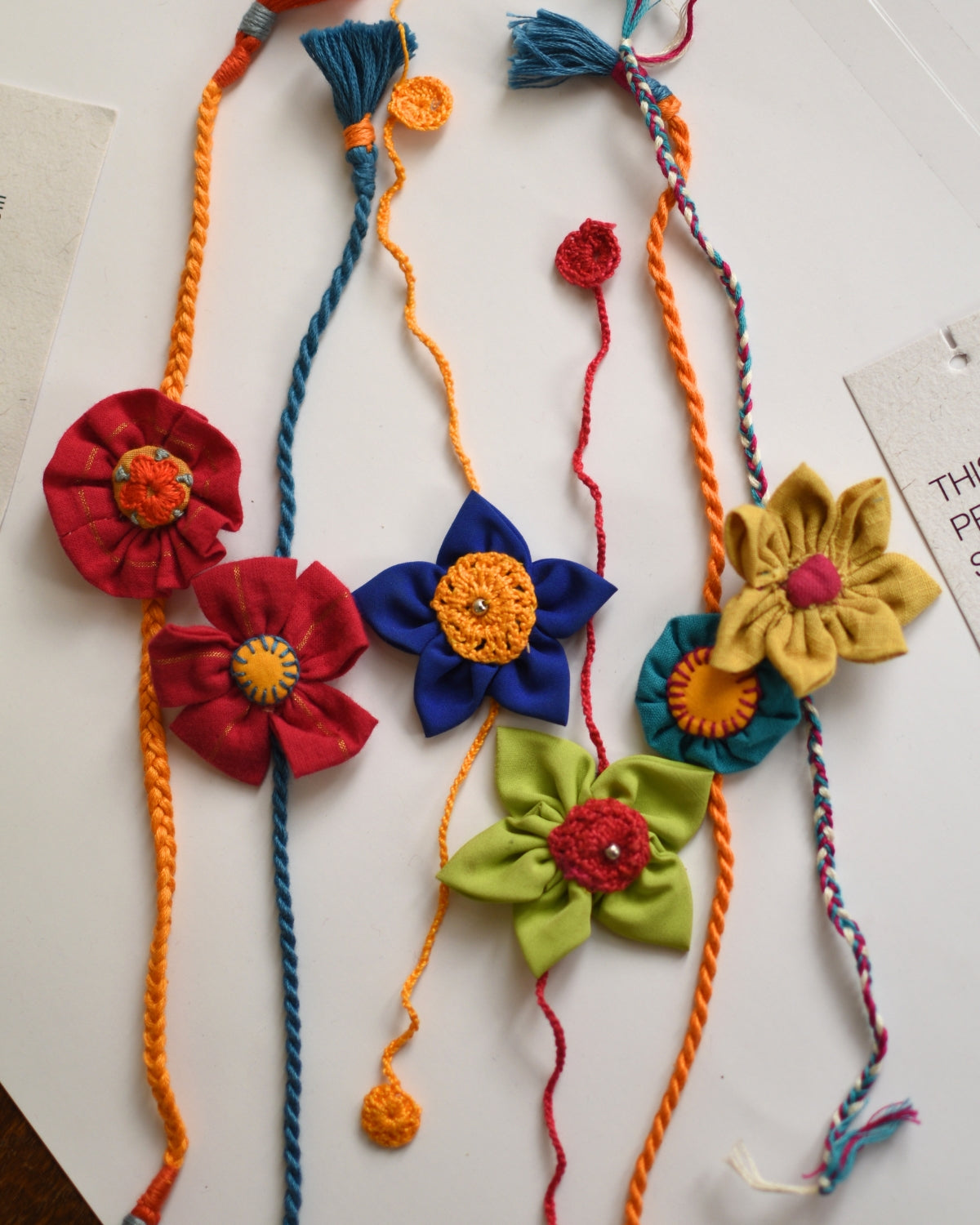 Handmade Floral Rakhi Collection