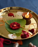 Gulaal Floral Crochet Handcrafted Rakhi