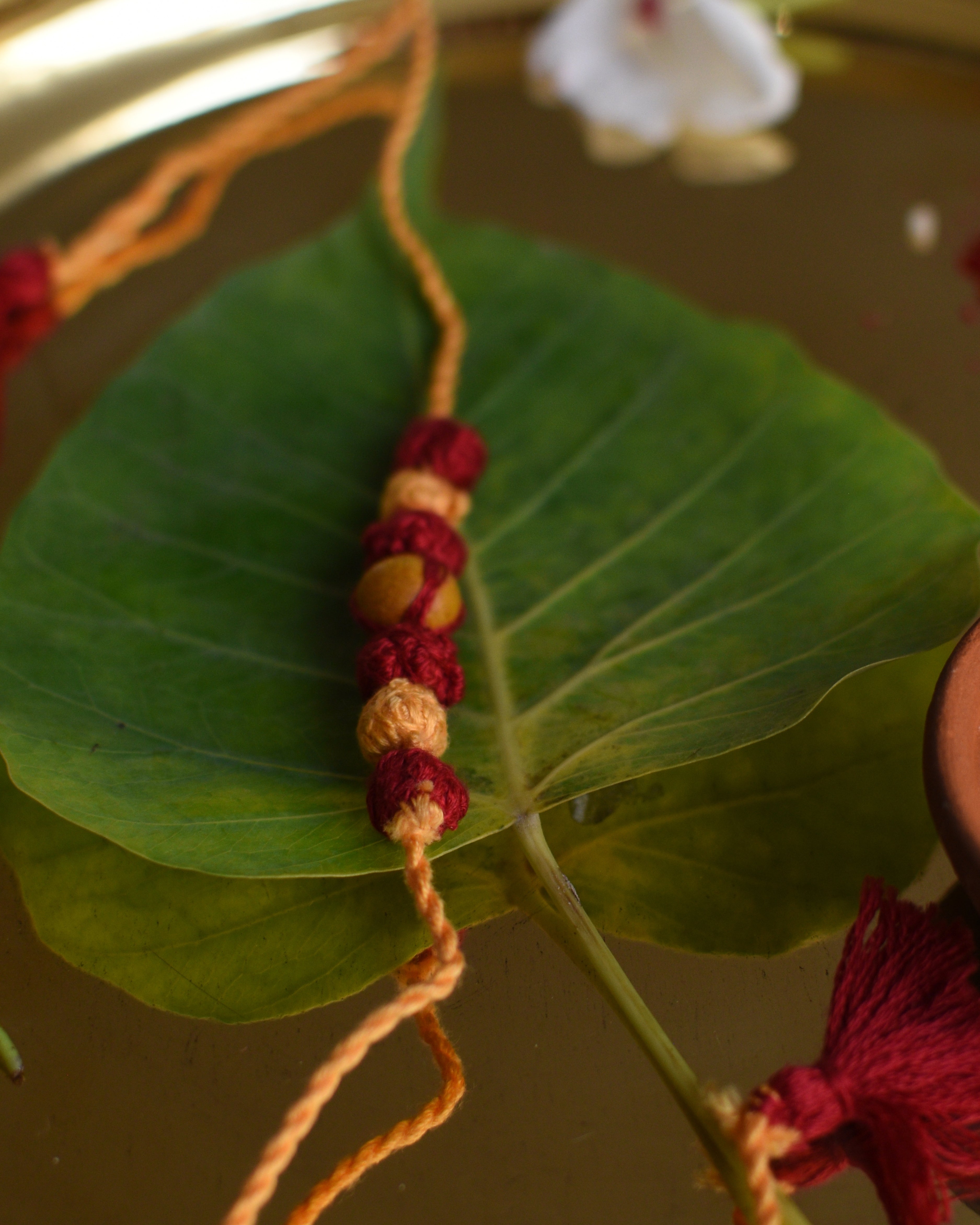 Beaded Crochet Handcrafted Rakhi