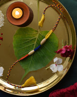 Katha Wooden Beaded Handcrafted Rakhi