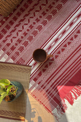 Malani Extra Weft Handwoven Cotton Pattu Floor Covering