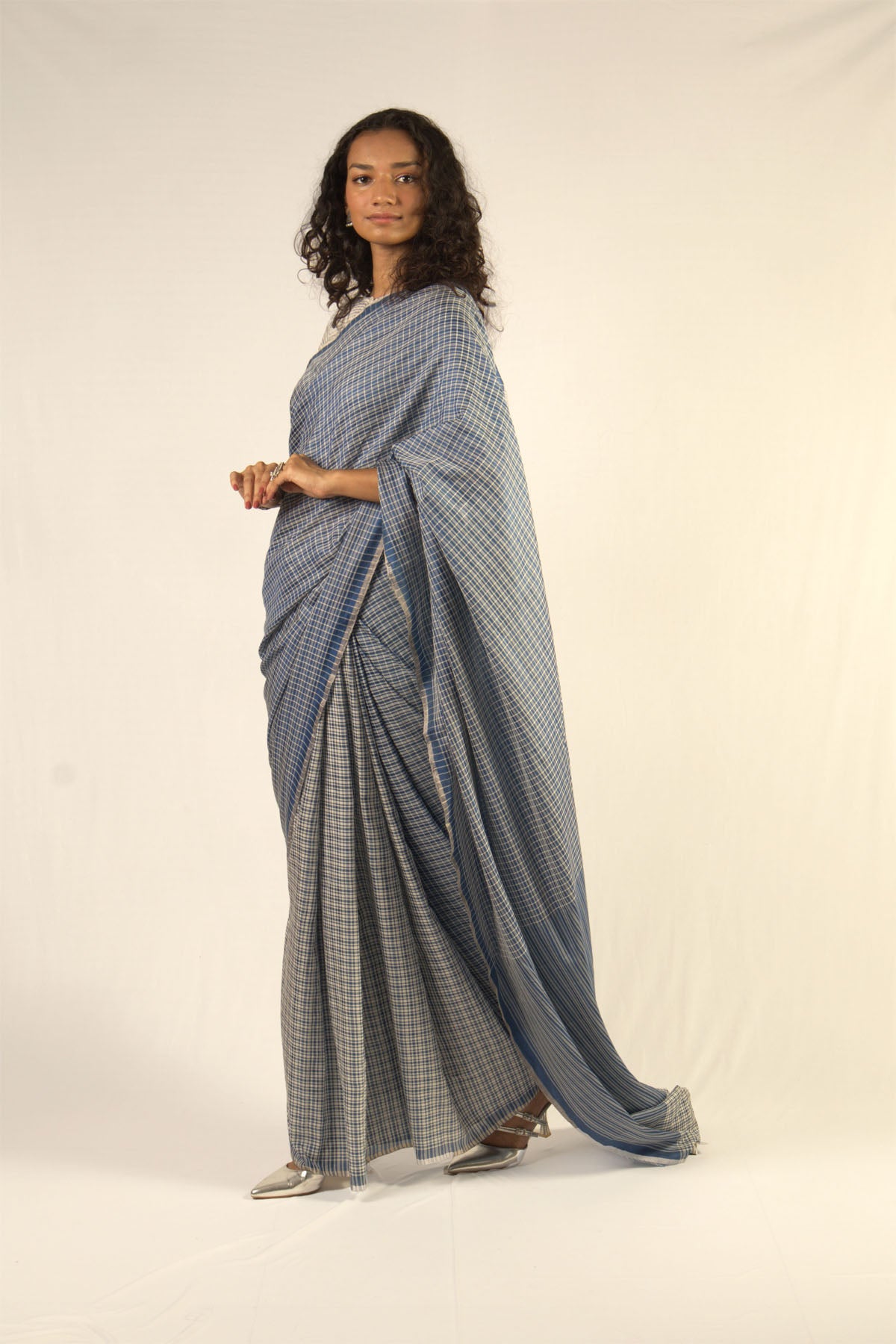 Contemporary Garbhreshmi Saree