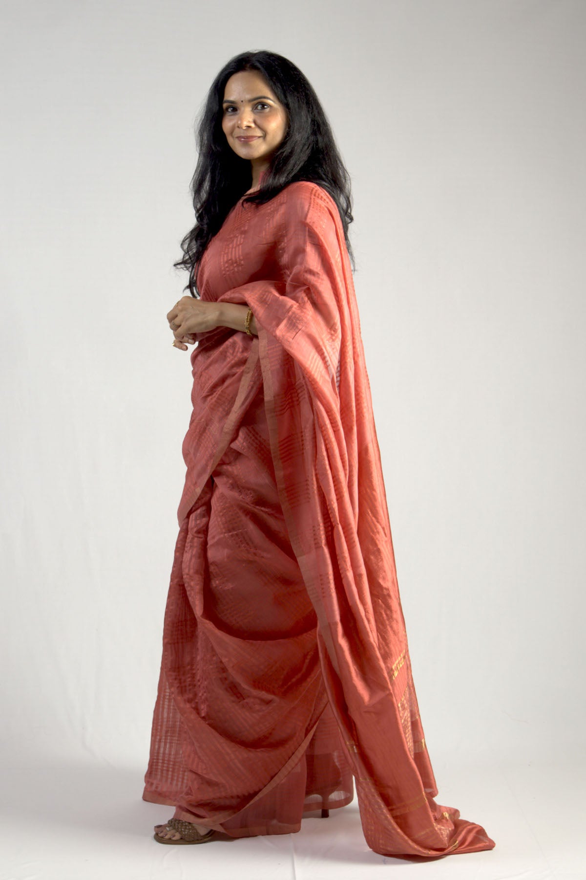 Contemporary Garbhreshmi Saree