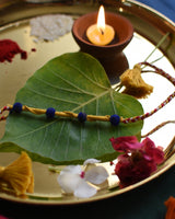 Mayur Beaded Tassel Handcrafted Rakhi