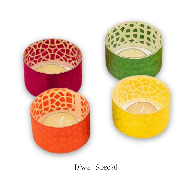 Inshanoor Tea Light Holders (Set of 2)