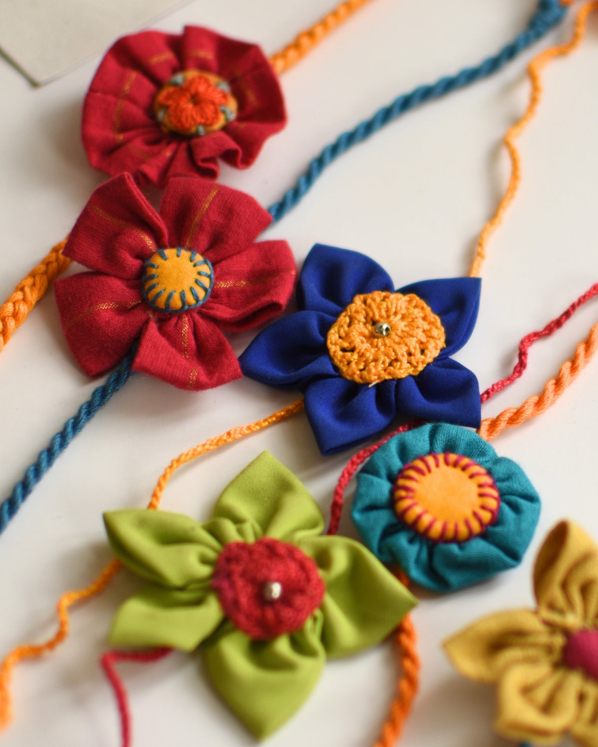 Handmade Floral Rakhi Collection