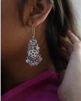 Leher Silver Earring