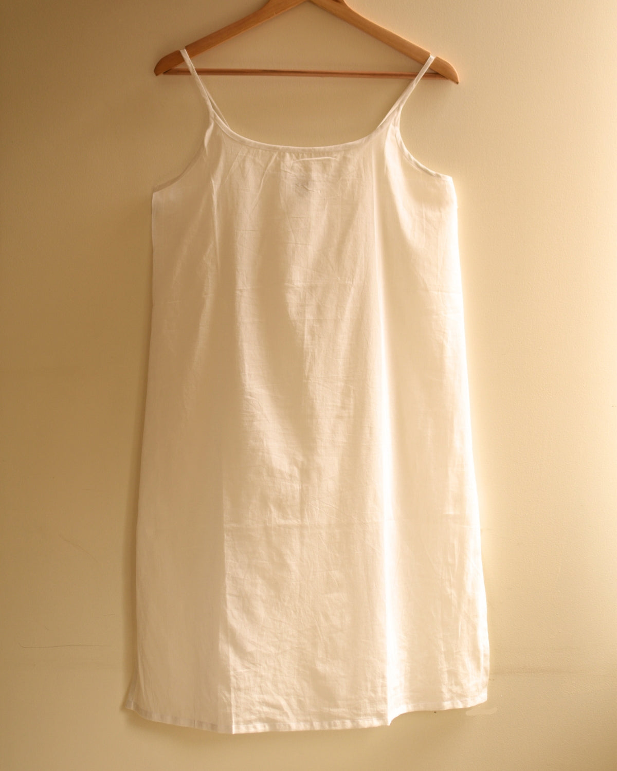 White Cotton Slip
