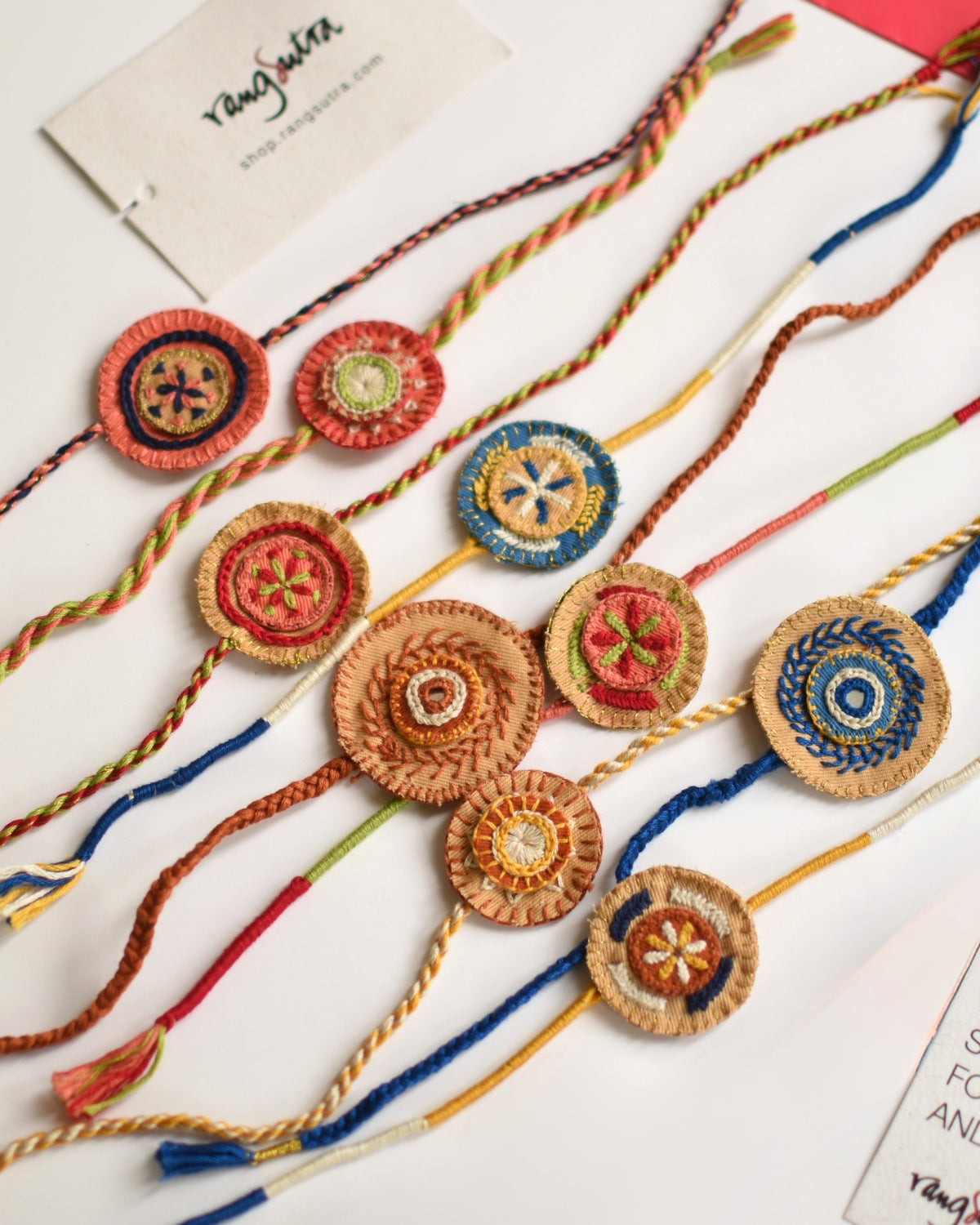 Handmade Embroidered Rakhi
