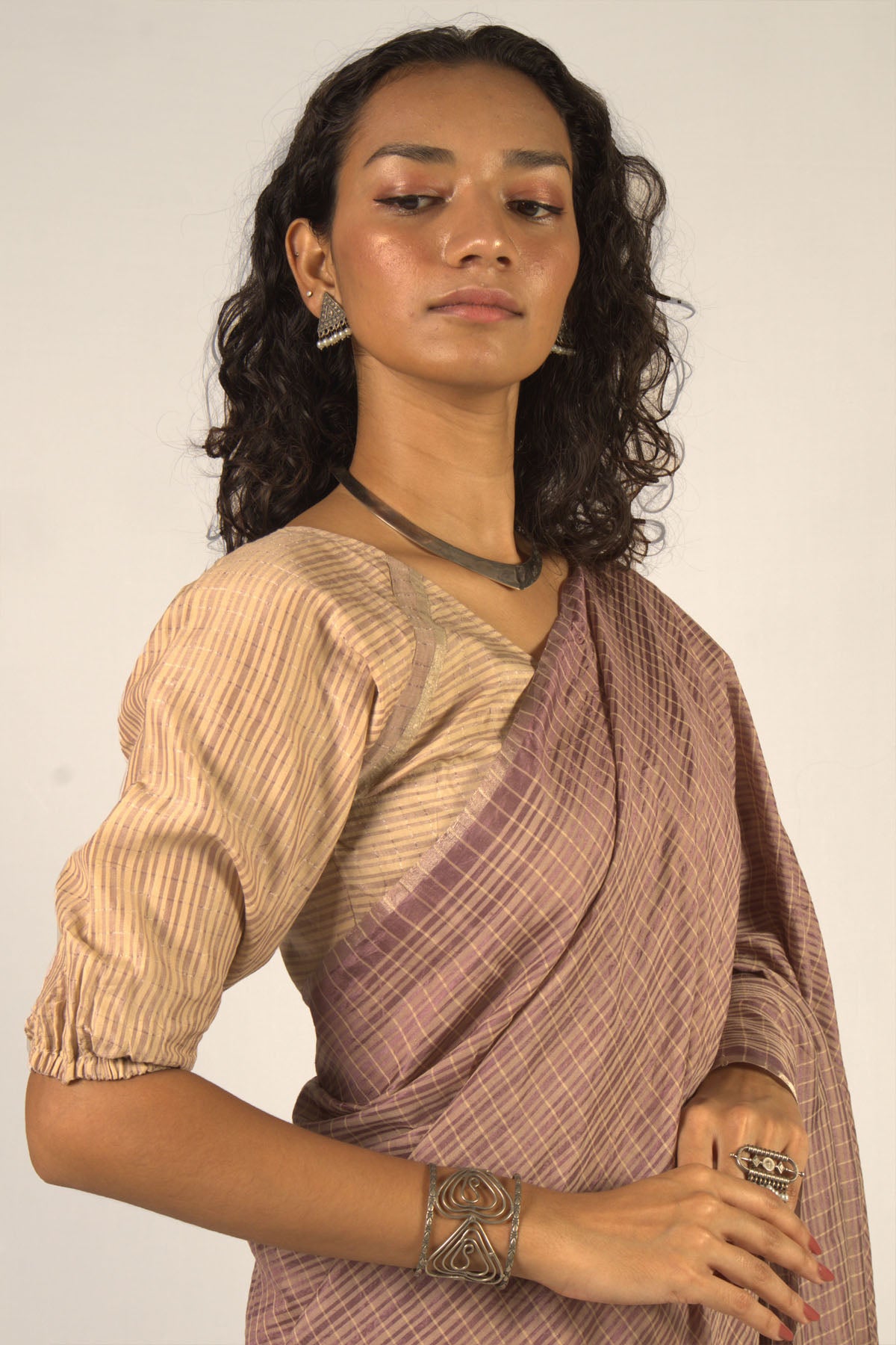 Contemporary Garbhreshmi Saree