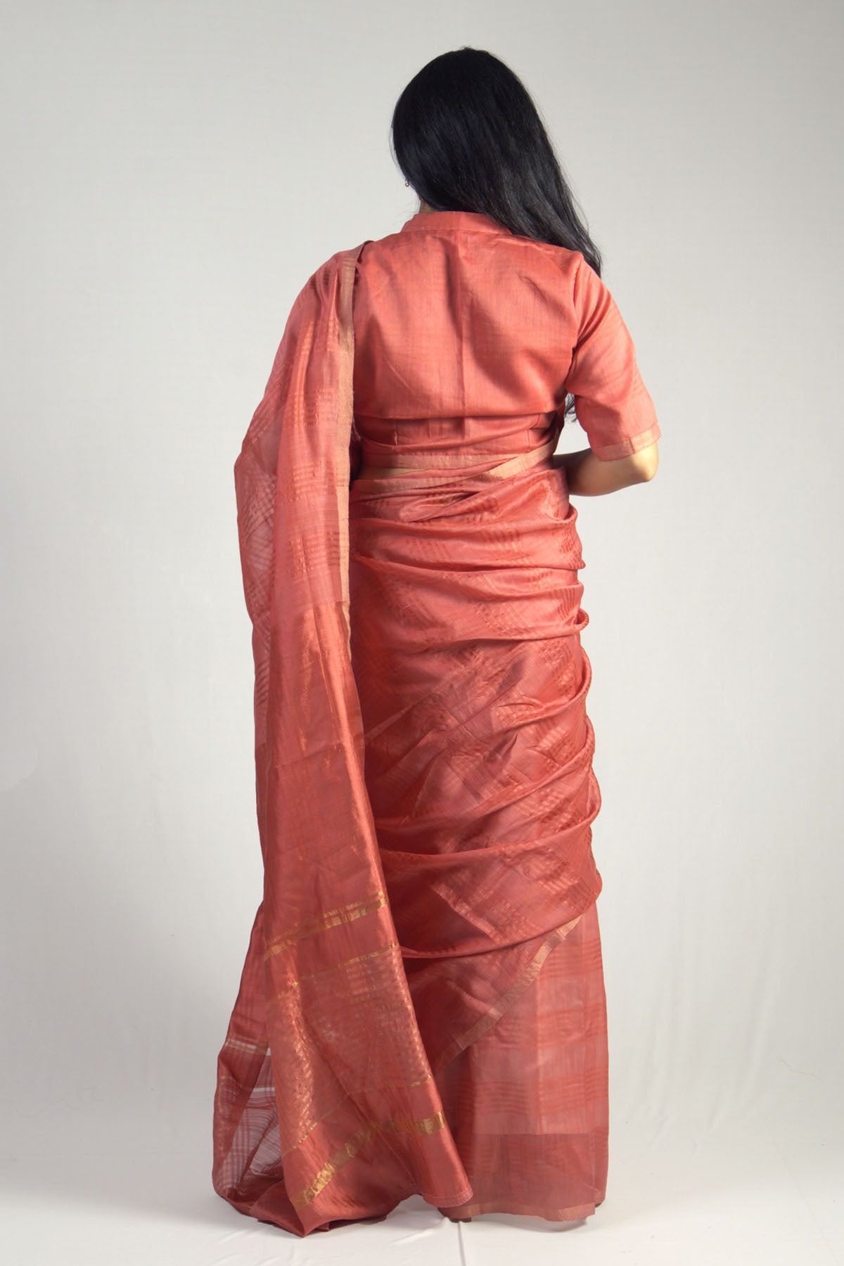 Contemporary Garbhreshmi Saree