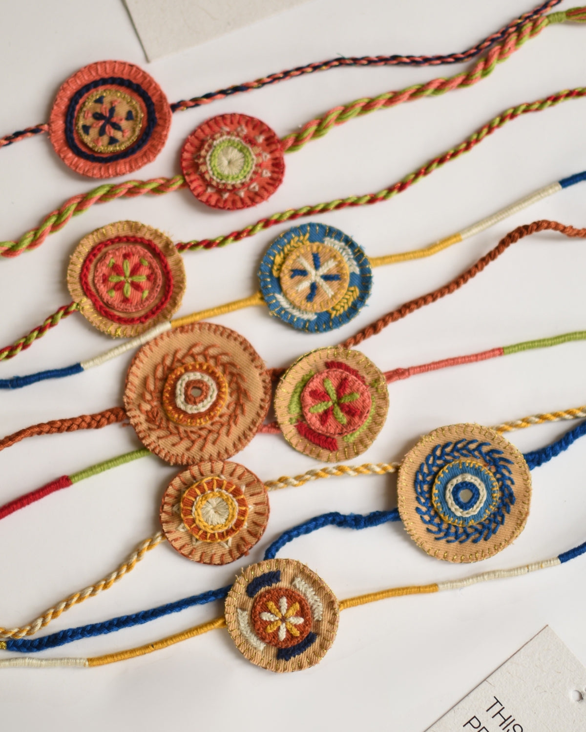 Handmade Embroidered Rakhi
