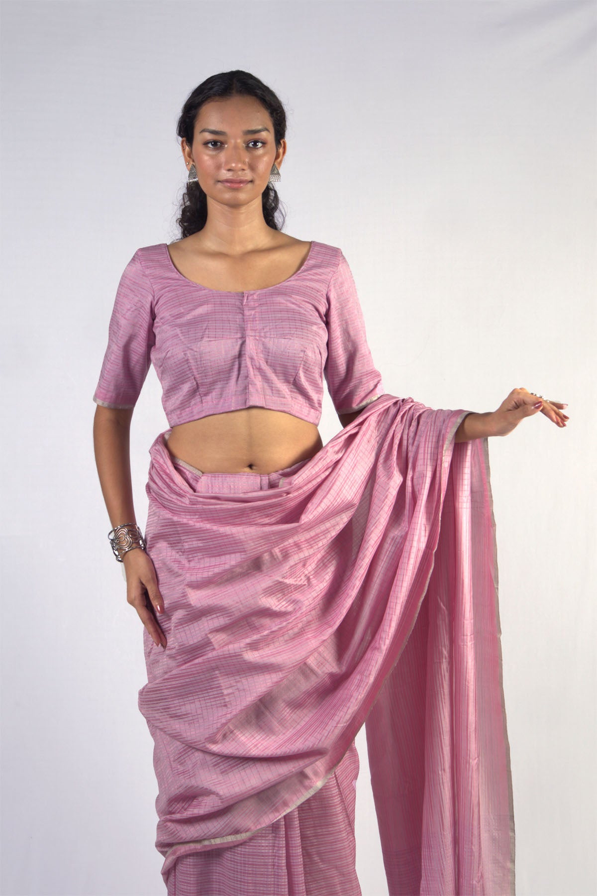 Contemporary Garbhreshmi Saree