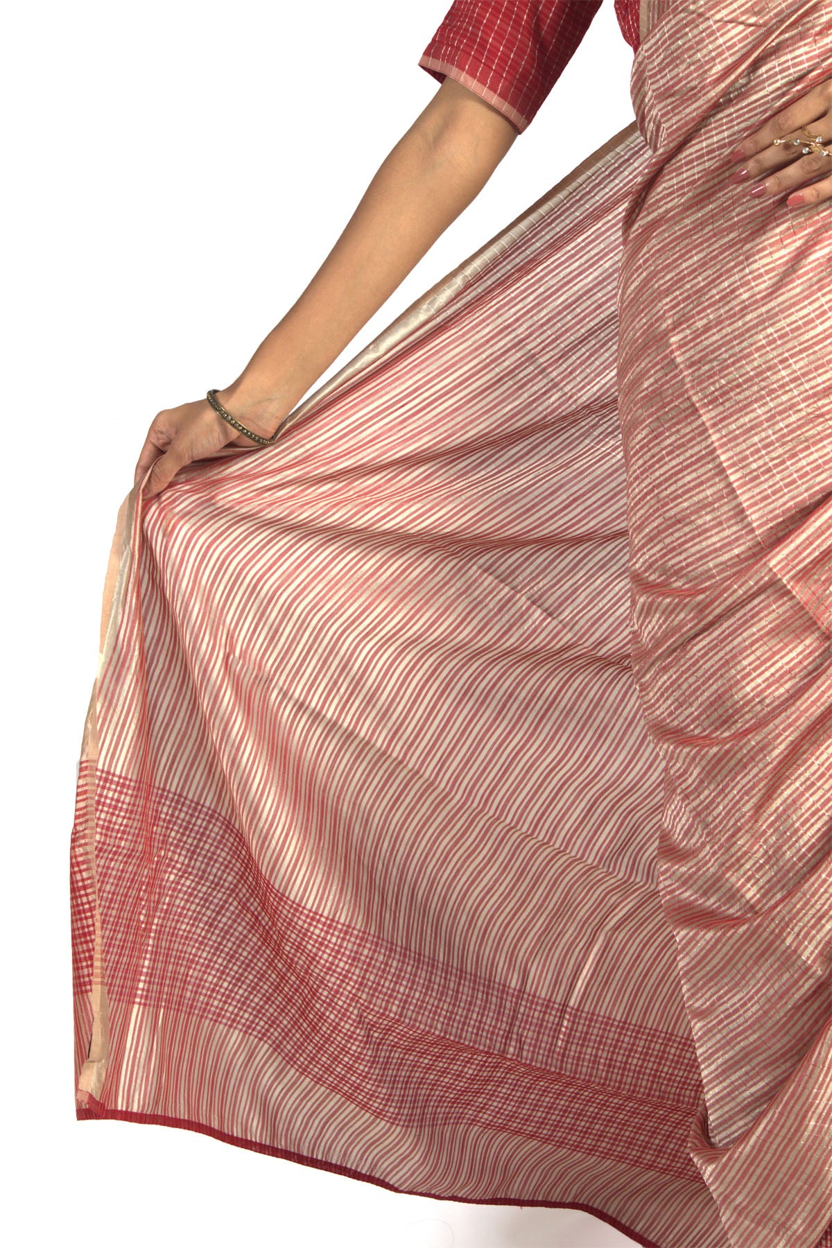 Contemporary Garbhreshmi Saree