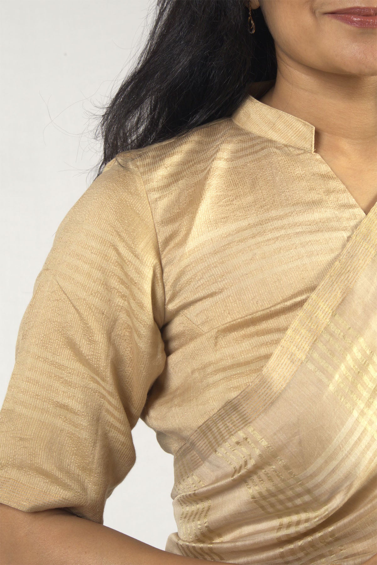 Contemporary Garbhreshmi Saree