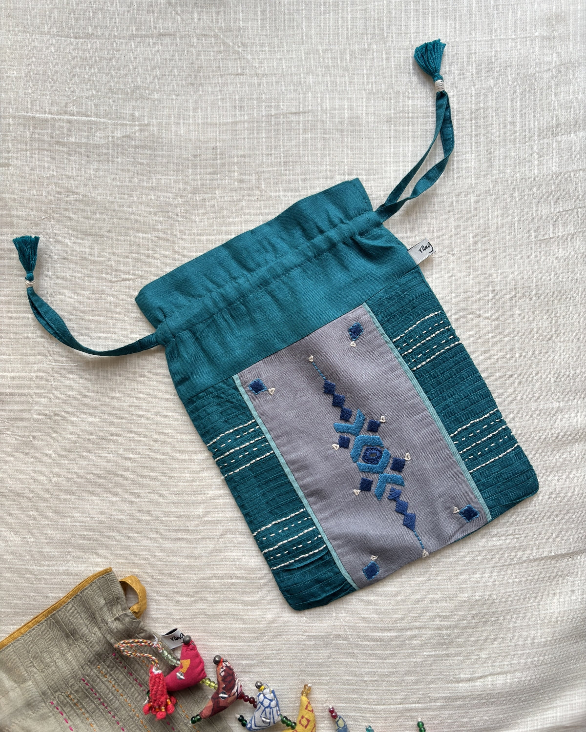 Teel Soof Embroidered Potli