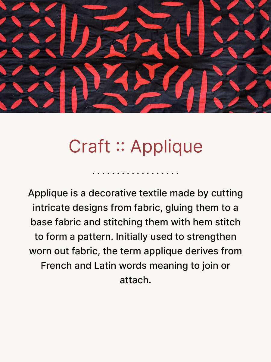 Dhwani White Flared Cotton Kurta With Applique