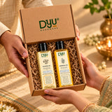 DYU Handmade Botanical Heritage Face & Body Oil Gift Set Ð Almond + Moringa