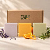 DYU Handmade Botanical Orchard Cold Process Soap Gift Set Ð Set of 3