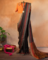 Kala Sutra Tussar Saree with Soof Hand Embroidery