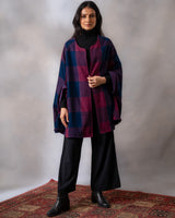 Gurez Color-Blocked Handwoven Woolen Cape