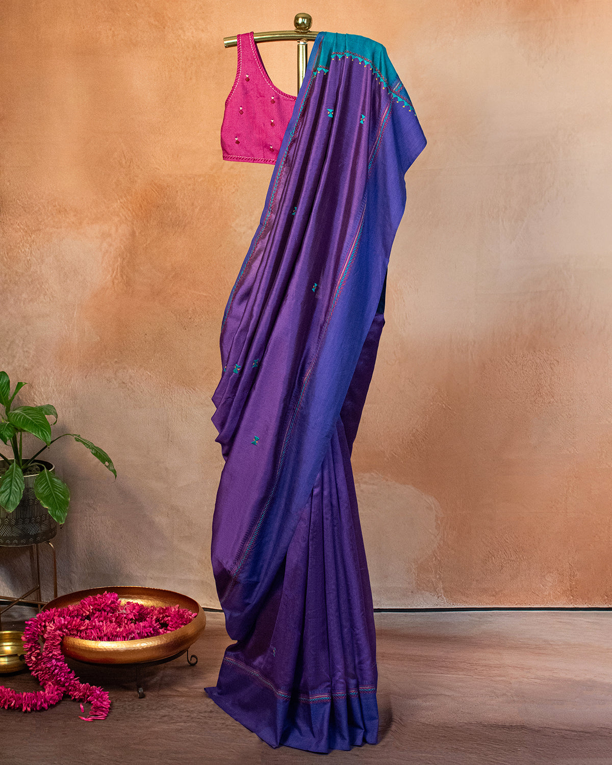 Jamuni Eri Saree with Soof Hand Embroidery