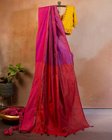Twilight Eri Saree with Soof Hand Embroidery