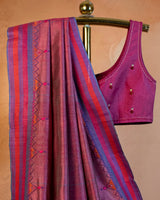 Ooda Tussar Saree with Soof Hand Embroidery