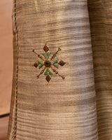 Maati Tussar Saree with Soof Hand Embroidery