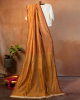 Kesar Eri Saree with Soof Hand Embroidery