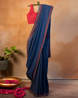 Neelima Cotton Saree with Hand Embroidery