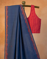 Neelima Cotton Saree with Hand Embroidery
