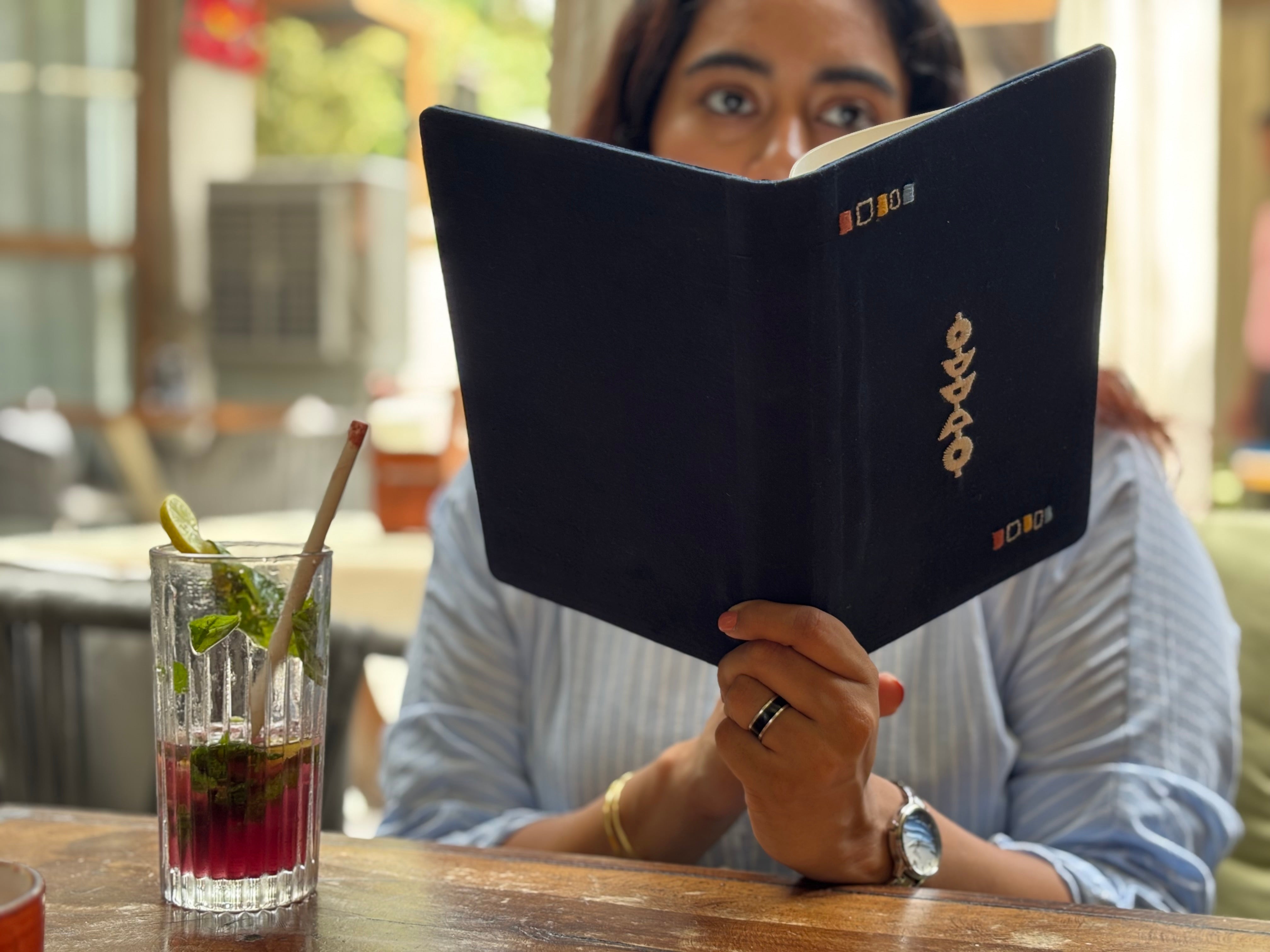 Nivara Diary Cover - Navy Blue