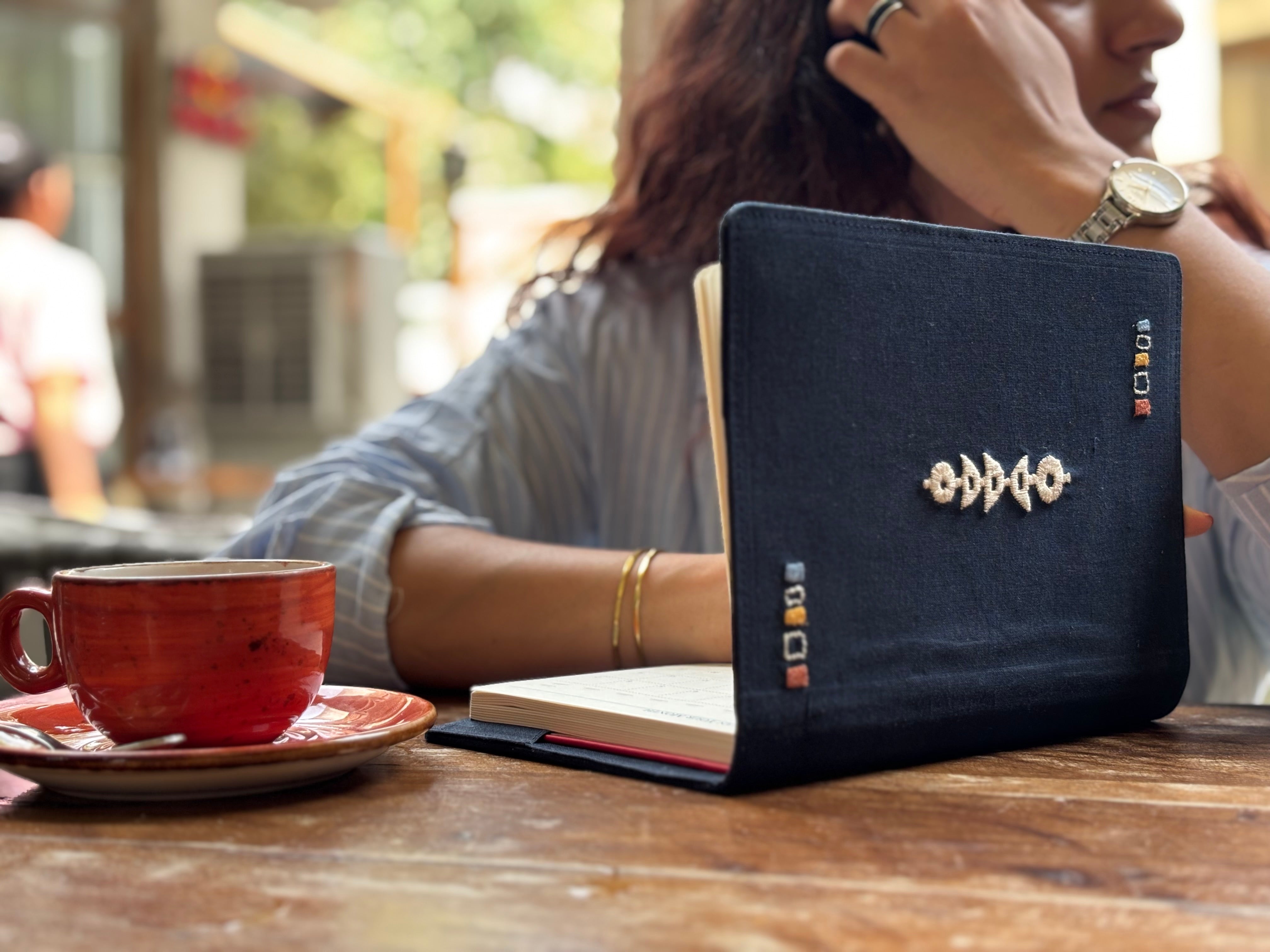 Nivara Diary Cover - Navy Blue