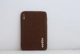 Nivara Ipad Sleeve - Blue, Brown, Dark Green.