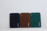 Nivara Ipad Sleeve - Blue, Brown, Dark Green.