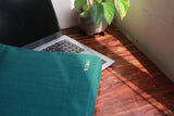 Nivara Laptop Sleeve - Dark Green