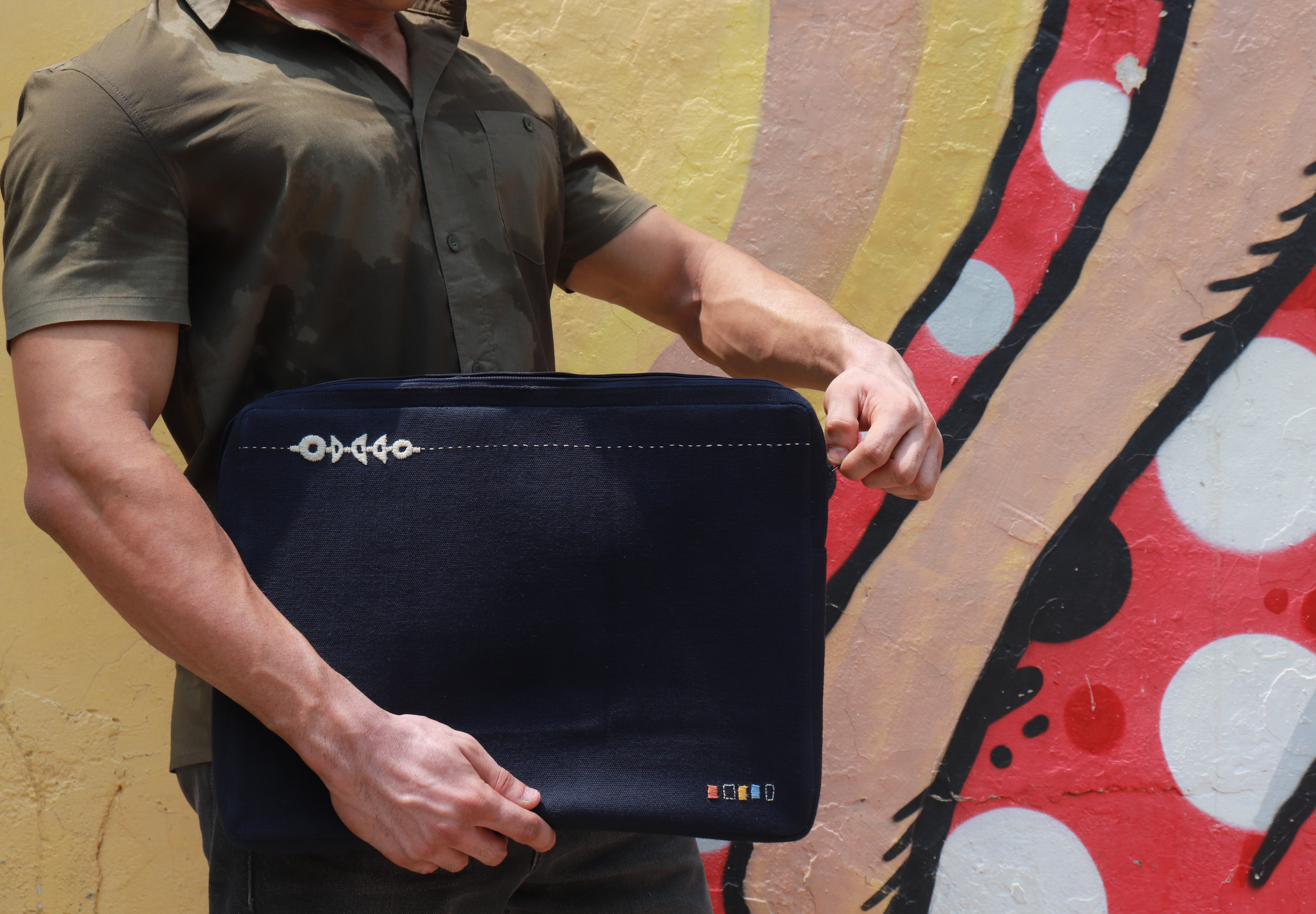 Nivara Laptop Sleeve - Blue