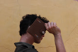 Nivara Passport Holder - Brown