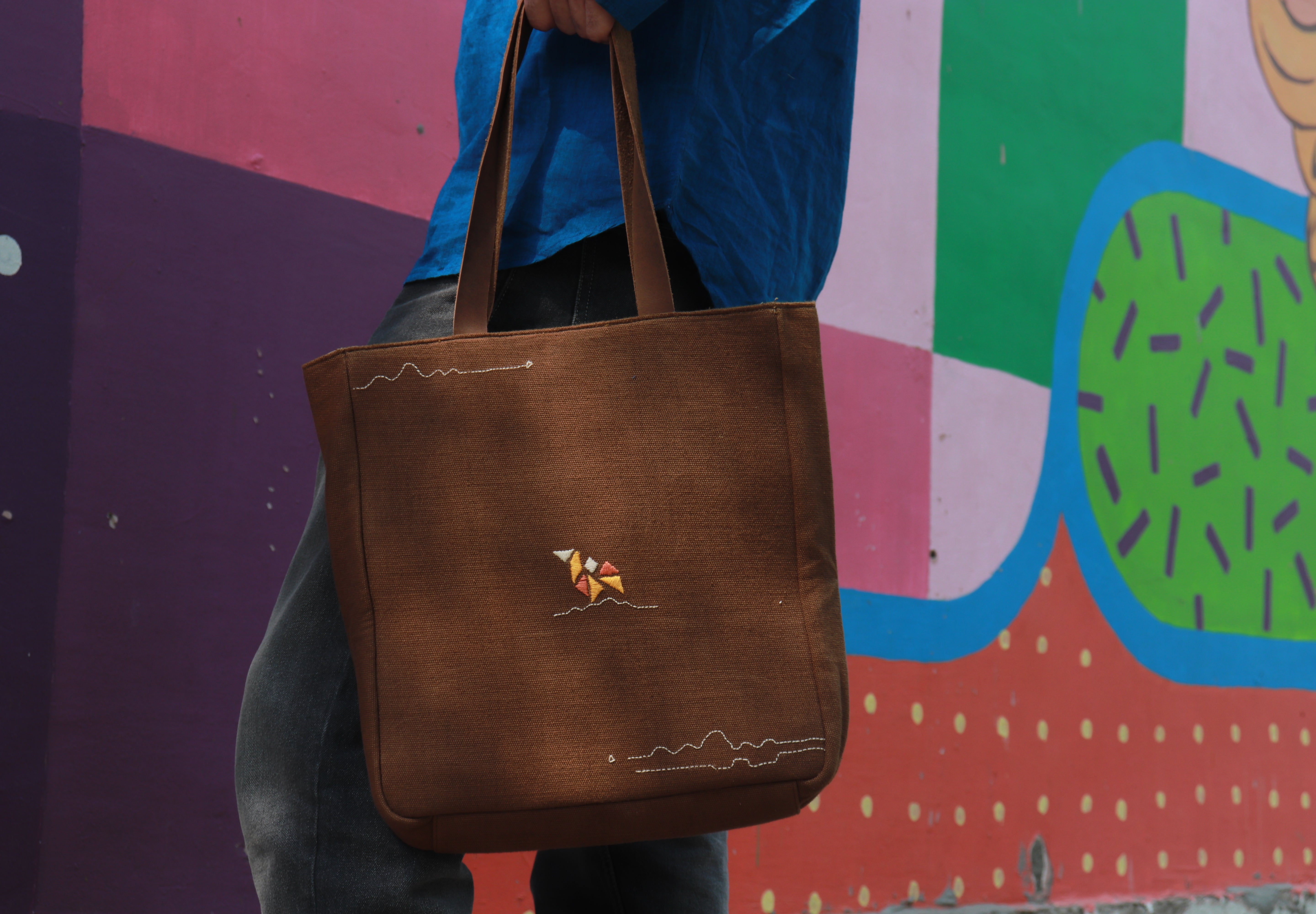 Karvaan Tote Bag (Large) - Brown